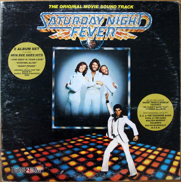 Various : Saturday Night Fever (The Original Movie Sound Track) (2xLP, Album, Comp)