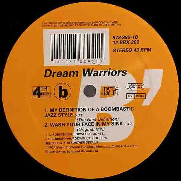 Dream Warriors : Ludi (Remix) (12")