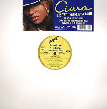 Ciara (2) Featuring Missy Elliott : 1, 2 Step (12")