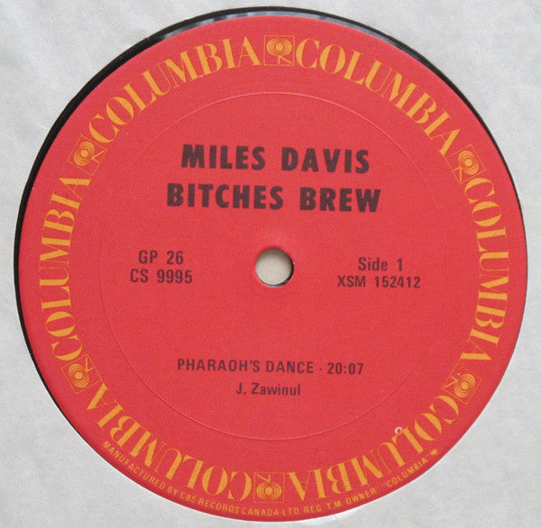 Miles Davis : Bitches Brew (2xLP, Album, RE, Gat)