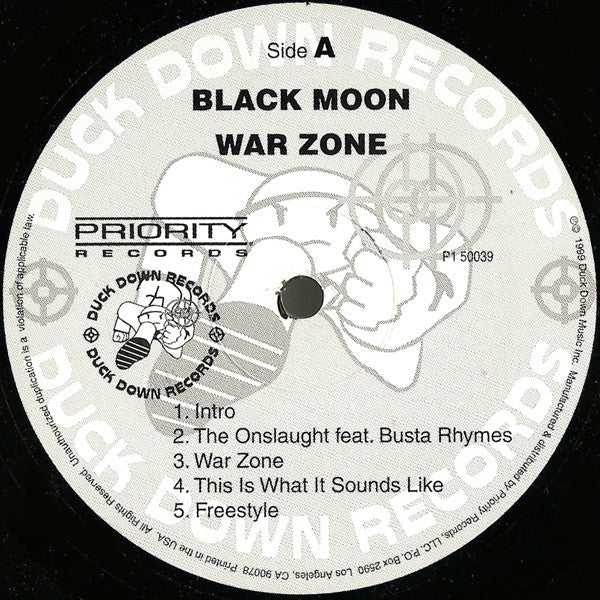 Black Moon : War Zone (2xLP, Album)
