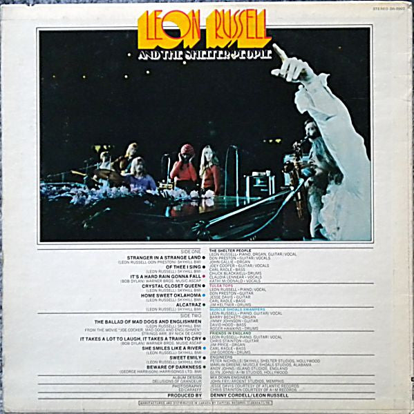 Leon Russell And The Shelter People : Leon Russell And The Shelter People (LP, Album)