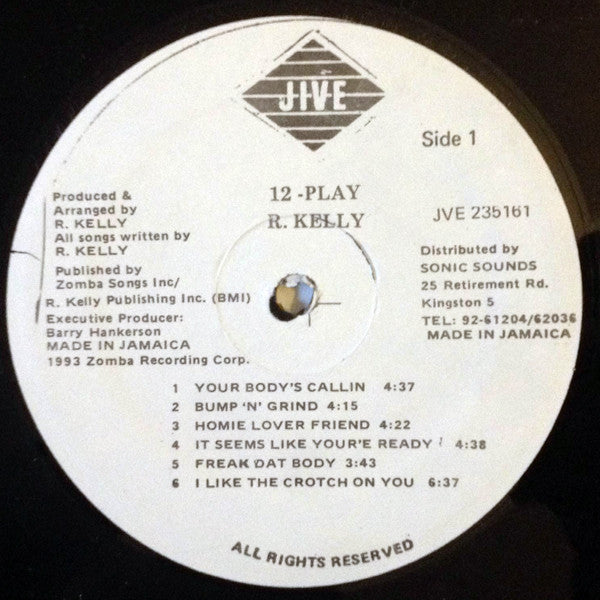 R. Kelly : 12 Play (LP, Album)
