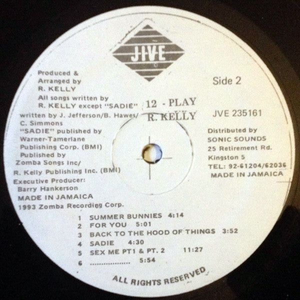 R. Kelly : 12 Play (LP, Album)