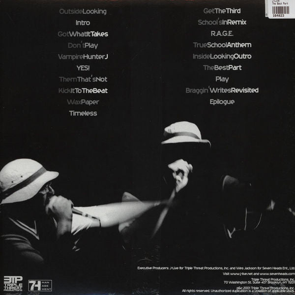J-Live : The Best Part (2xLP, Album)