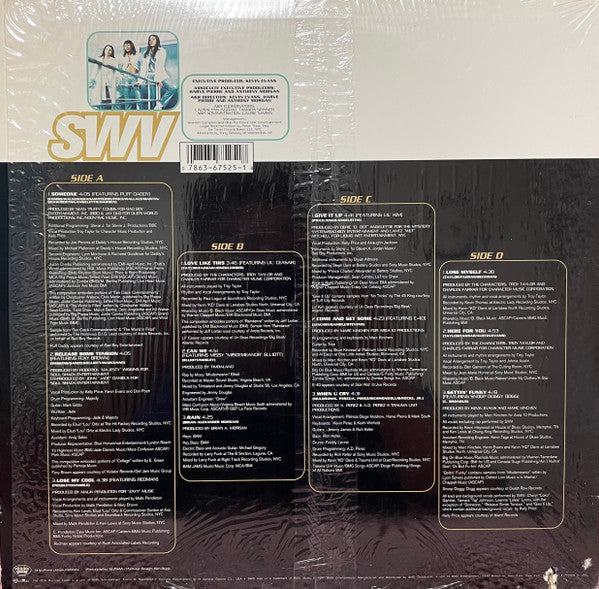 SWV : Release Some Tension (2xLP, Album)