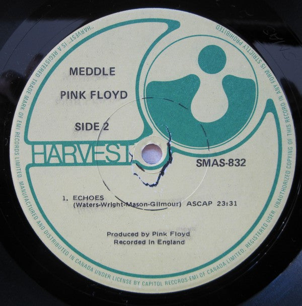 Pink Floyd : Meddle (LP, Album, RE)