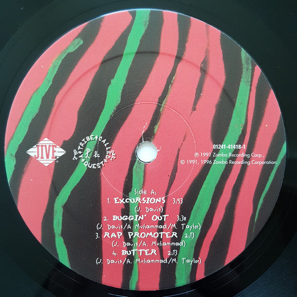 A Tribe Called Quest : The Low End Theory (2xLP, Album, RE, RM, Col)