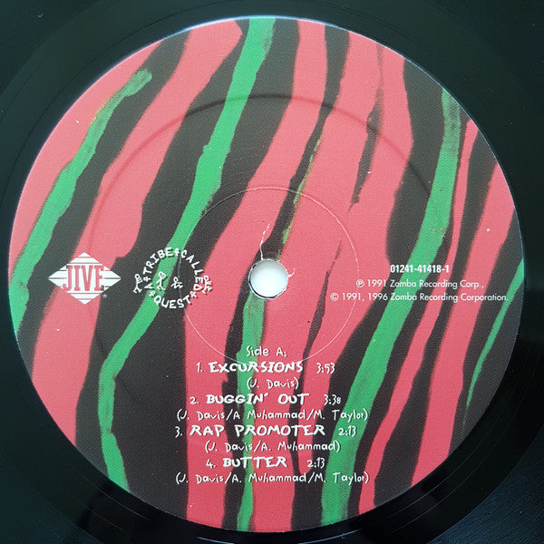 A Tribe Called Quest : The Low End Theory (2xLP, Album, RE, RM, Col)