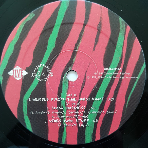 A Tribe Called Quest : The Low End Theory (2xLP, Album, RE, RM, Col)