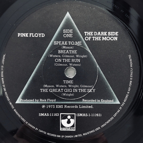 Pink Floyd : The Dark Side Of The Moon (LP, Album, RE, Gat)