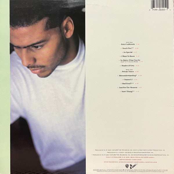 Al B. Sure! : Private Times...And The Whole 9! (LP, Album)