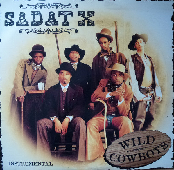 Sadat X : Wild Cowboys (Instrumentals) (2xLP, Promo)