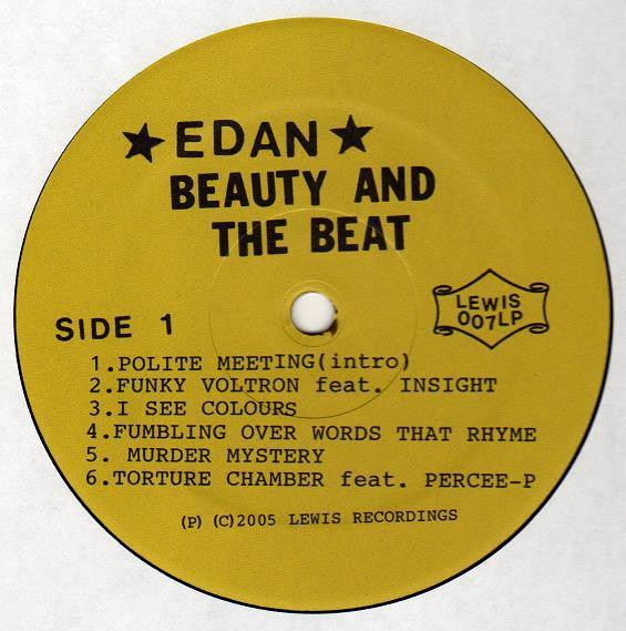 Edan : Beauty And The Beat (LP, Album)