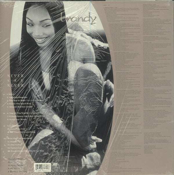 Brandy (2) : Never Say Never (2xLP, Album)