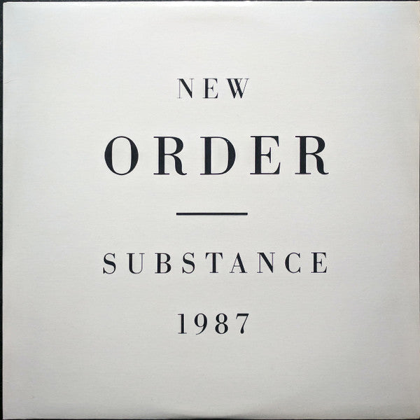 New Order : Substance (2xLP, Comp)