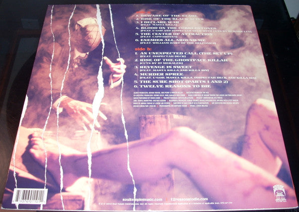 Ghostface Killah And Adrian Younge : Twelve Reasons To Die  (LP, Album)