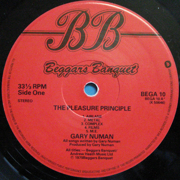 Gary Numan : The Pleasure Principle (LP, Album)