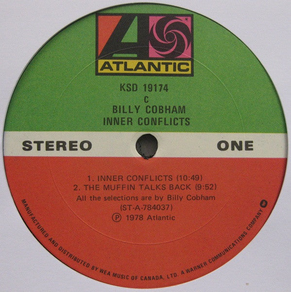 Billy Cobham : Inner Conflicts (LP, Album)