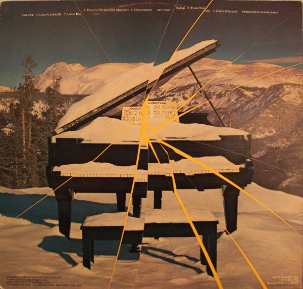 Supertramp : Even In The Quietest Moments... (LP, Album)