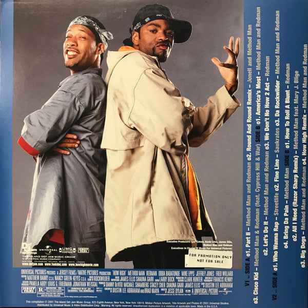 Method Man & Redman : How High (The Soundtrack) (2xLP, Comp, Gat)