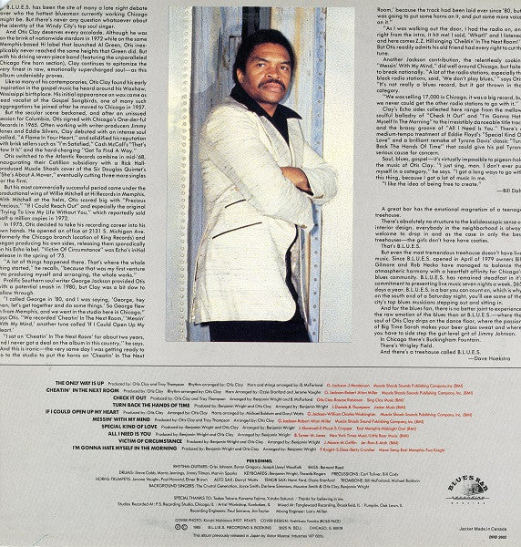 Otis Clay : The Only Way Is Up (LP, Album)