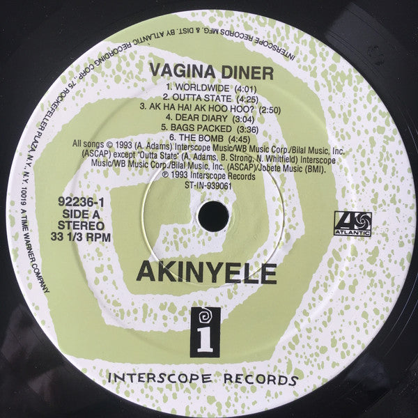 Akinyele : Vagina Diner (LP, Album)