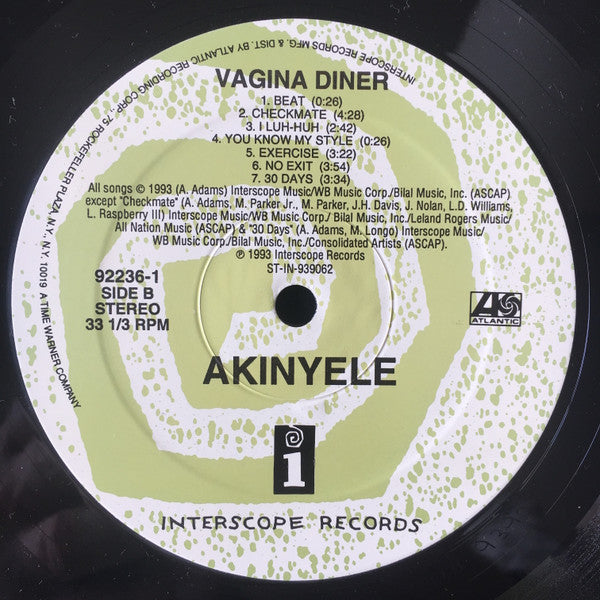 Akinyele : Vagina Diner (LP, Album)