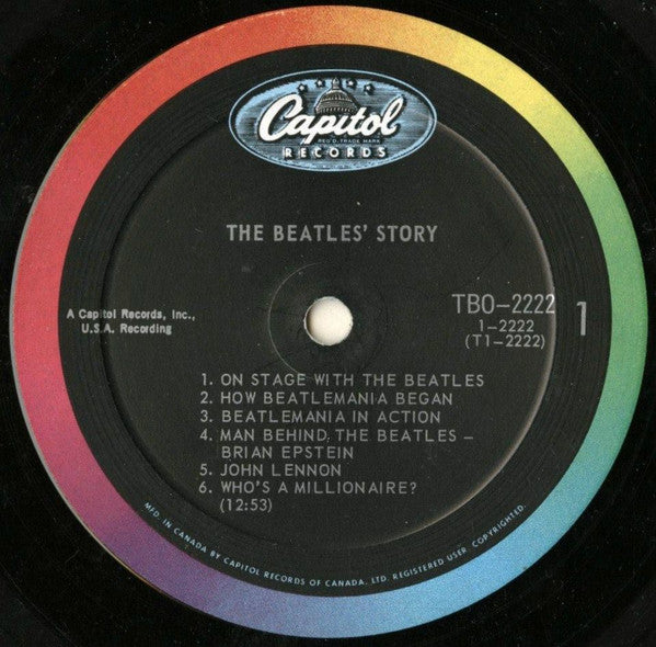 The Beatles : The Beatles' Story (2xLP, Album, Mono)