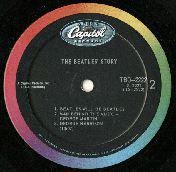 The Beatles : The Beatles' Story (2xLP, Album, Mono)