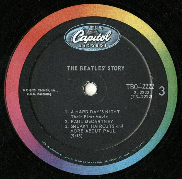 The Beatles : The Beatles' Story (2xLP, Album, Mono)