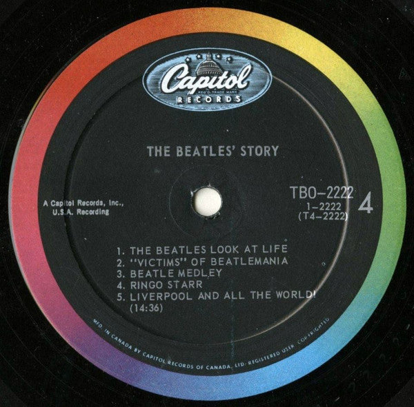 The Beatles : The Beatles' Story (2xLP, Album, Mono)