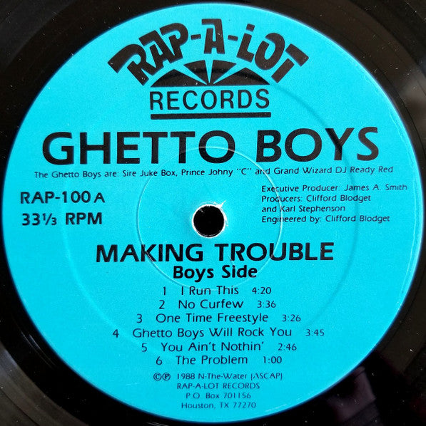 Geto Boys : Making Trouble (LP, Album)