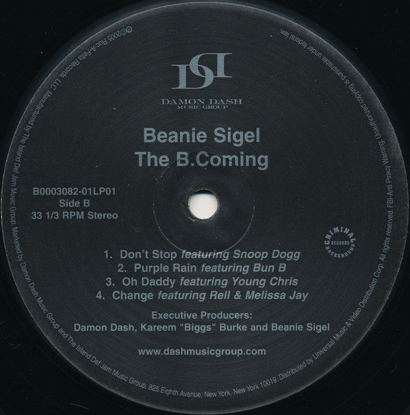 Beanie Sigel : The B.Coming (2xLP, Album)