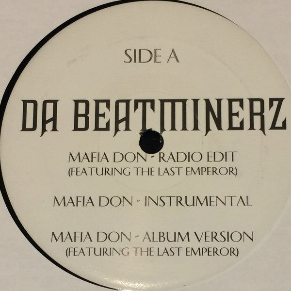 Da Beatminerz : Mafia Don (12")