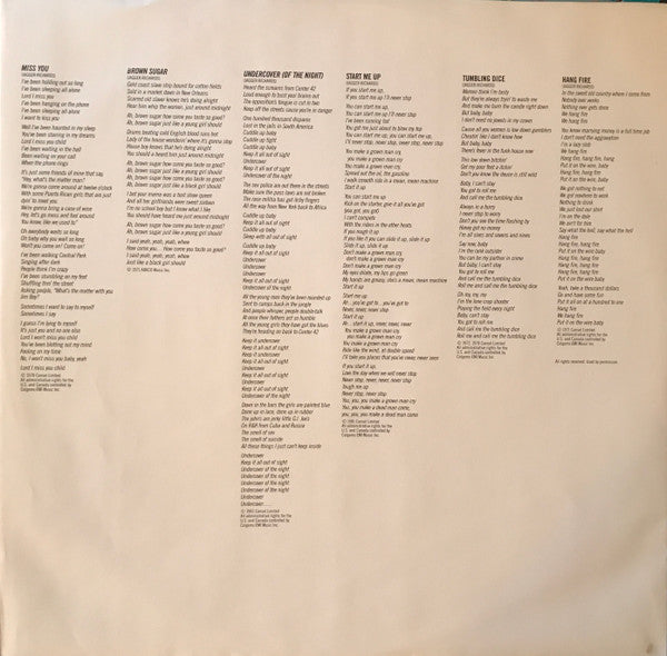 The Rolling Stones : Rewind (1971-1984) (LP, Comp)