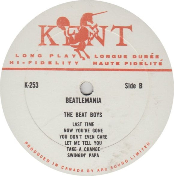 The Beat Boys (8) : Beatlemania (LP)