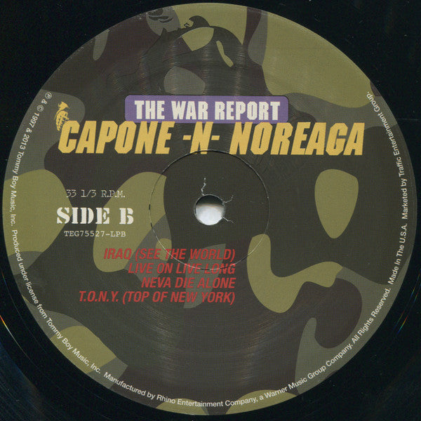 Capone -N- Noreaga : The War Report (2xLP, Album, RE)
