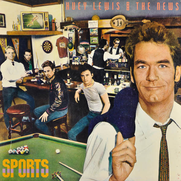 Huey Lewis & The News : Sports (LP, Album, Car)