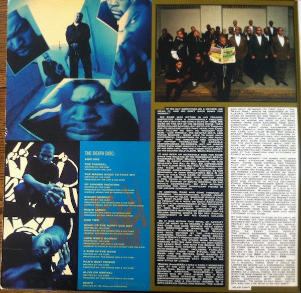 Ice Cube : Death Certificate (2xLP, Album, RE, RM)