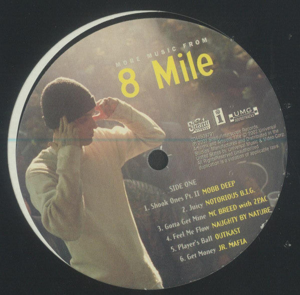 Various : More Music From 8 Mile (LP, Comp)