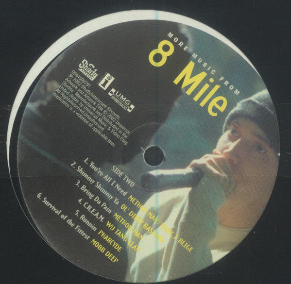 Various : More Music From 8 Mile (LP, Comp)