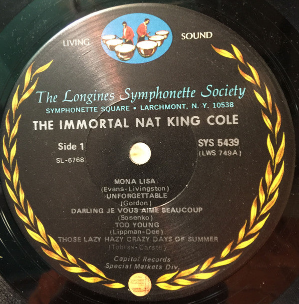 Nat King Cole : The Immortal Nat King Cole (LP, Comp)