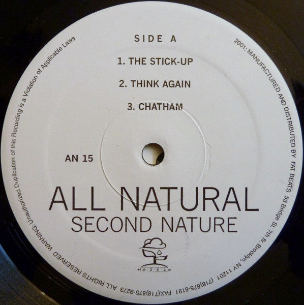 All Natural : Second Nature (2xLP, Album)