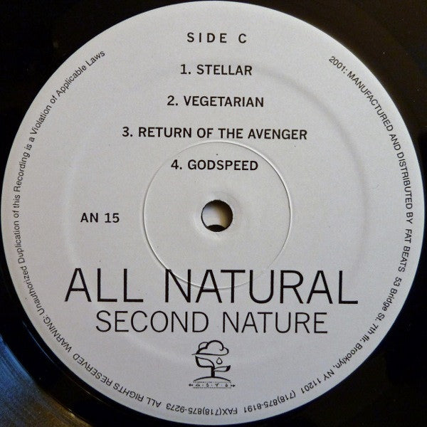 All Natural : Second Nature (2xLP, Album)