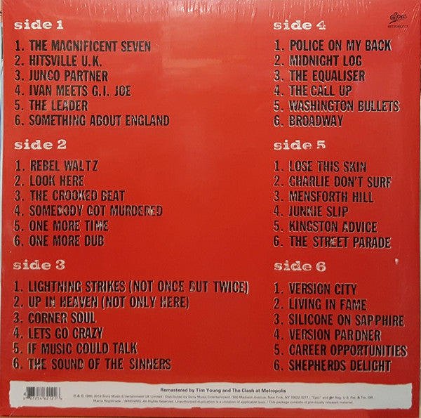 The Clash : Sandinista! (3xLP, Album, RE, RM, 180)