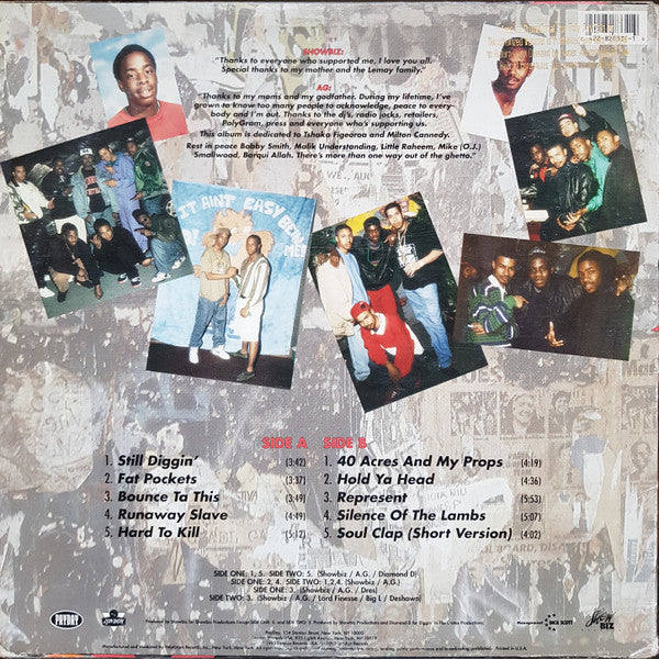 Showbiz & A.G. : Runaway Slave (LP, Album)