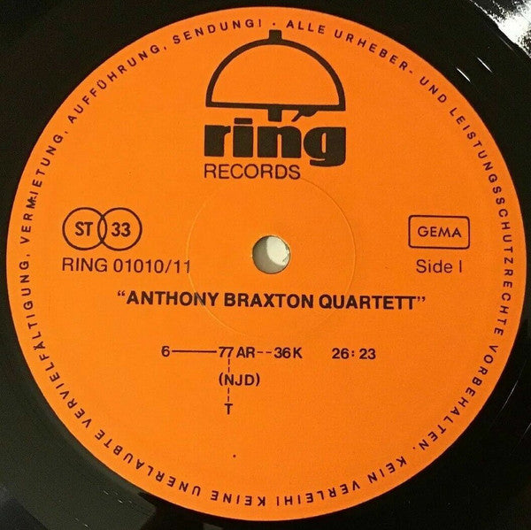 Anthony Braxton Quartet : At Moers Festival (2xLP, Album)