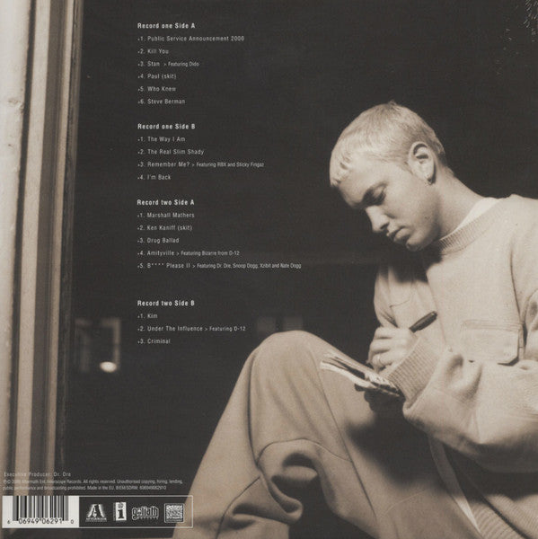 Eminem : The Marshall Mathers LP (2xLP, Album, RE)