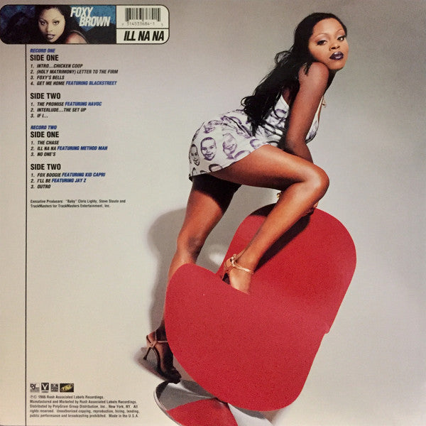 Foxy Brown : Ill Na Na (2xLP, Album)